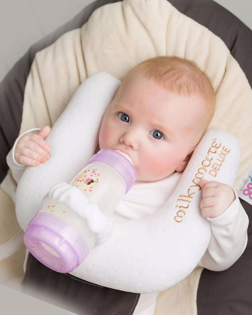 Milky Mate A Revolutionary Self Feeding Pillow For the Twin Moms