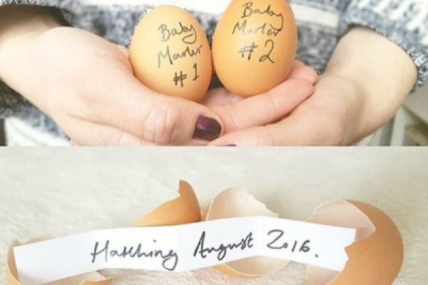 20 Cute Twin Pregnancy Announcements From Pinterest