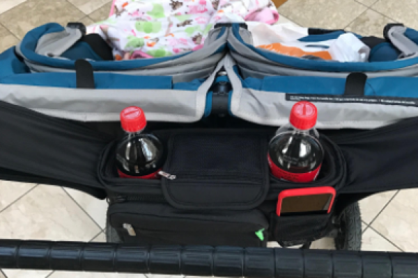 Ethan & Emma On-The-Go Double Stroller Organizer